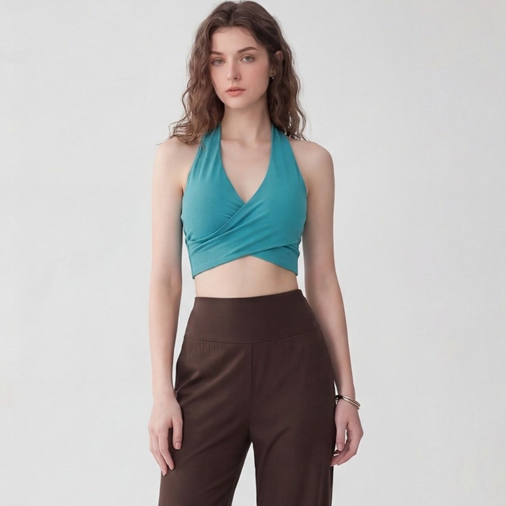 Sutiã de yoga esportivo sem co - Wirefree Bra Comfort avaliação e preço